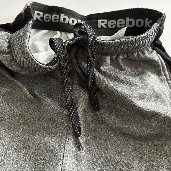 Reebok Men's Sweatpants Size Small Casual Fleece Knit Pants Pockets Active Grey - Picture 6 of 12